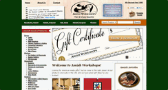Desktop Screenshot of amishworkshops.com
